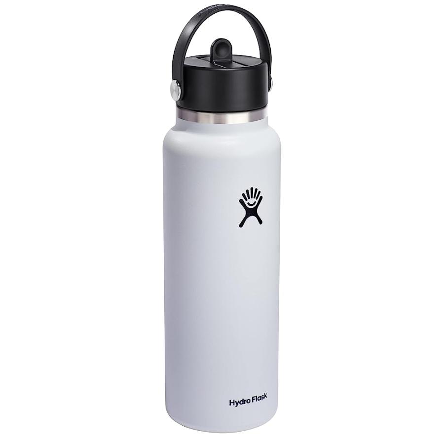 HYDRO FLASK 40 OZ WIDE FLEX STRAW CAP WHITE | HYDRO FLASK | 01