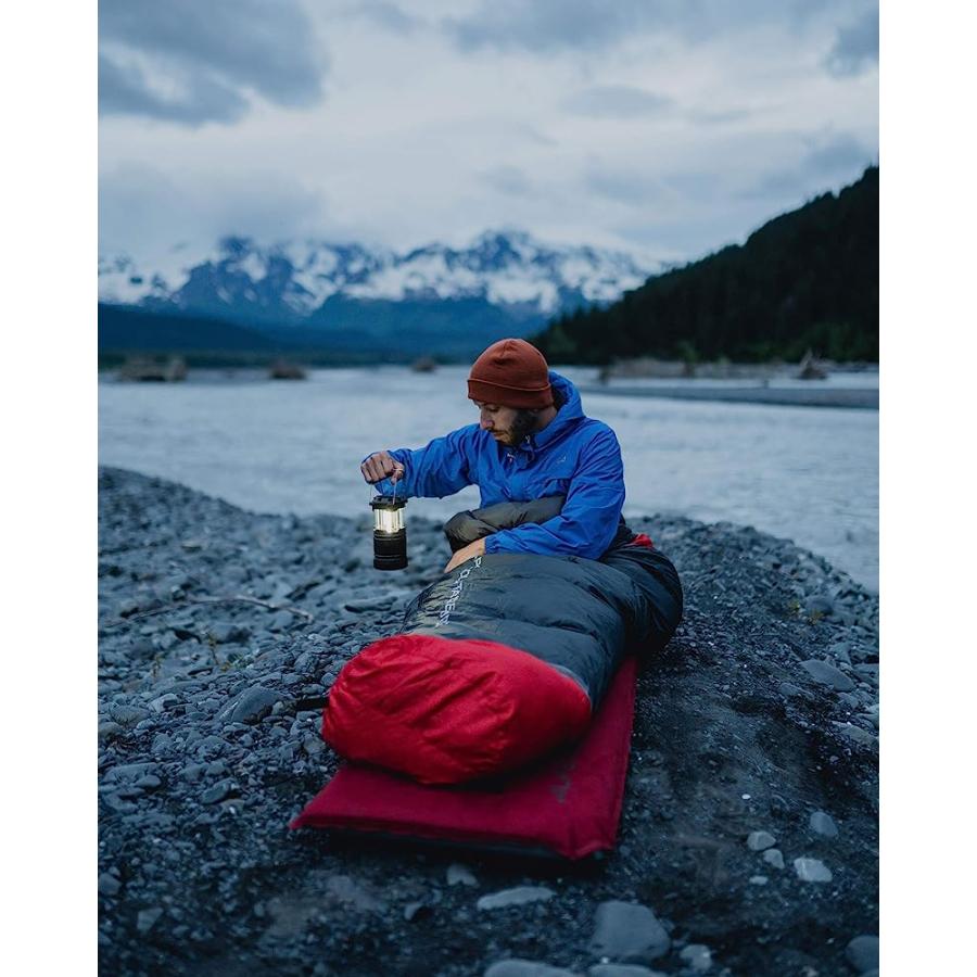 ALPS MOUNTAINEERING ZENITH 0° MUMMY SLEEPING BAG, REGULAR - CHARCOAL/RED - NEW | ALPS MOUNTAINEERING | 06