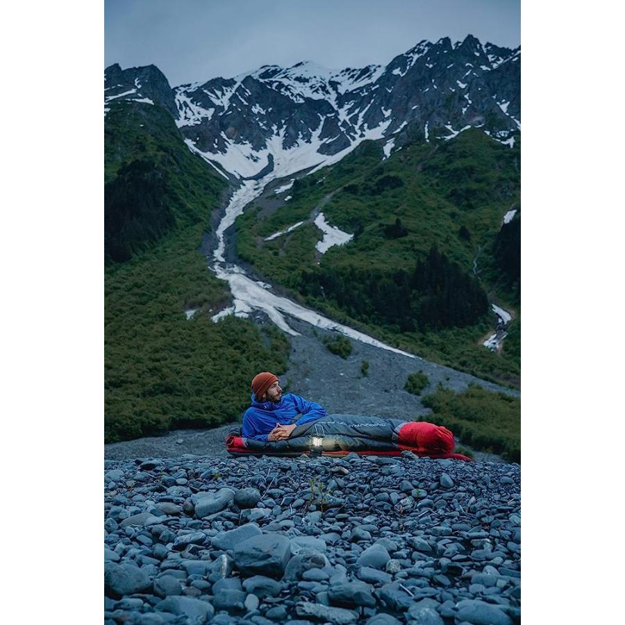 ALPS MOUNTAINEERING ZENITH 0° MUMMY SLEEPING BAG, REGULAR - CHARCOAL/RED - NEW | ALPS MOUNTAINEERING | 07