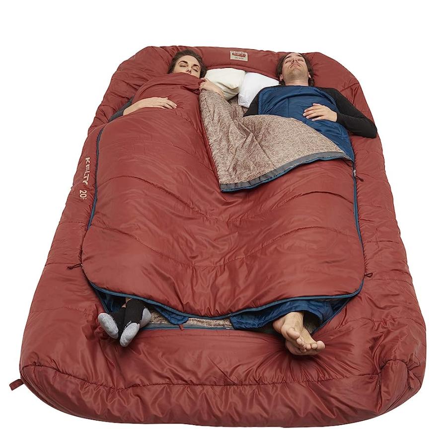KELTY TRU.COMFORT DOUBLEWIDE 20 DEGREE SLEEPING BAG TWO PERSON SYNTHETIC CAMPING SLEEPING BAG FOR COUPLES & FAMILY CAMPING STUFF SACK INCLUDED | KELTY | 03