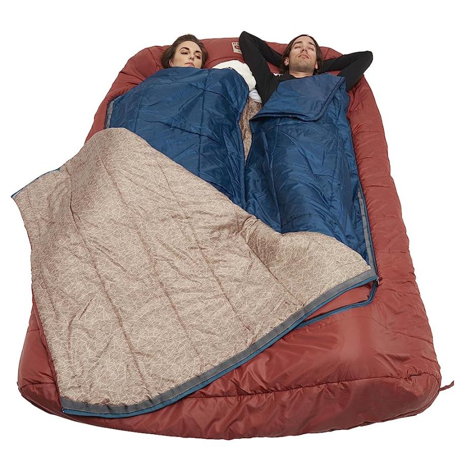 KELTY TRU.COMFORT DOUBLEWIDE 20 DEGREE SLEEPING BAG TWO PERSON SYNTHETIC CAMPING SLEEPING BAG FOR COUPLES & FAMILY CAMPING STUFF SACK INCLUDED | KELTY | 05
