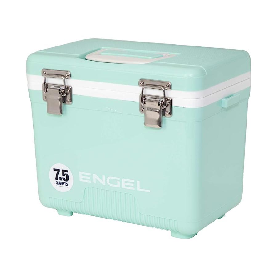 ENGEL UC7 7.5QT LEAK-PROOF, AIR TIGHT, DRYBOX COOLER AND SMALL HARD SHELL LUNCHBOX FOR MEN AND WOMEN IN SEAFOAM | 