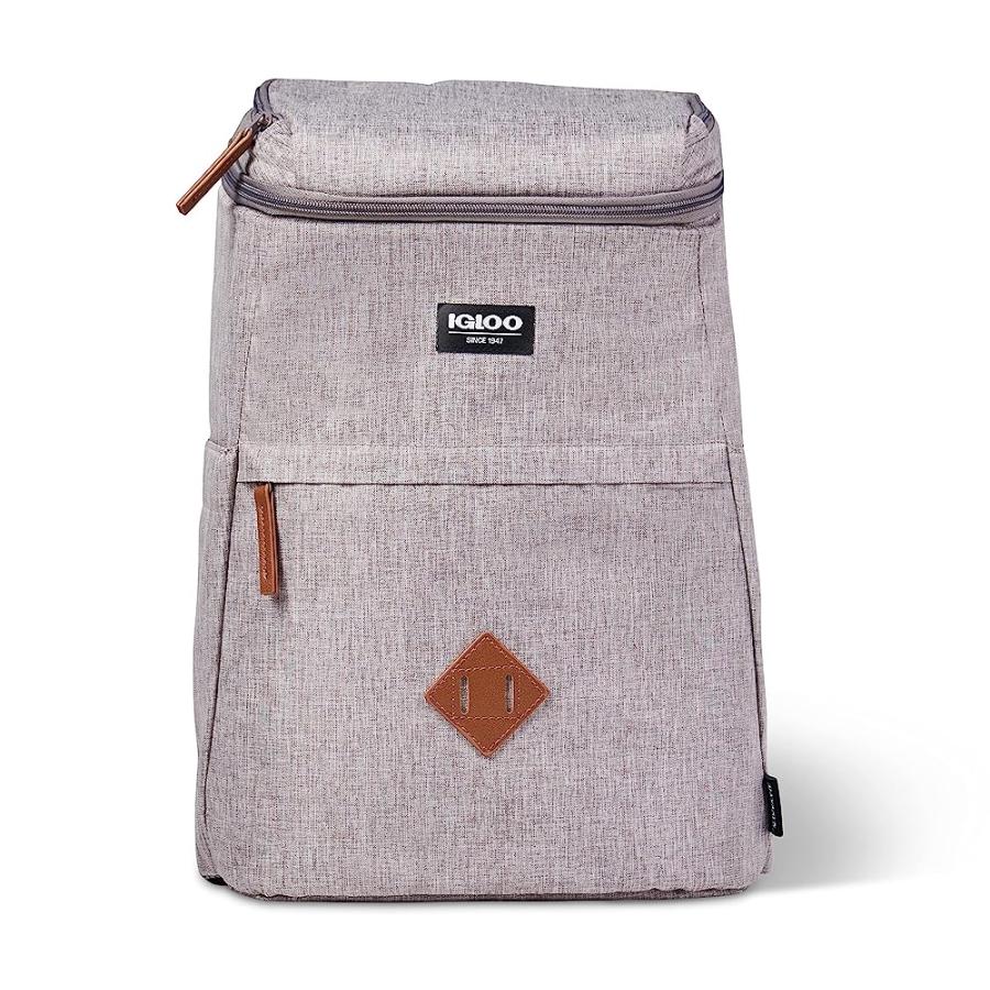 IGLOO MAXCOLD HERITAGE REPREVE 28-CAN COOLER BACKPACK - GREY | igloo