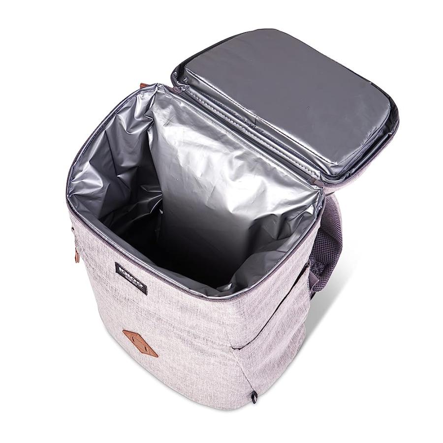 IGLOO MAXCOLD HERITAGE REPREVE 28-CAN COOLER BACKPACK - GREY | igloo | 01