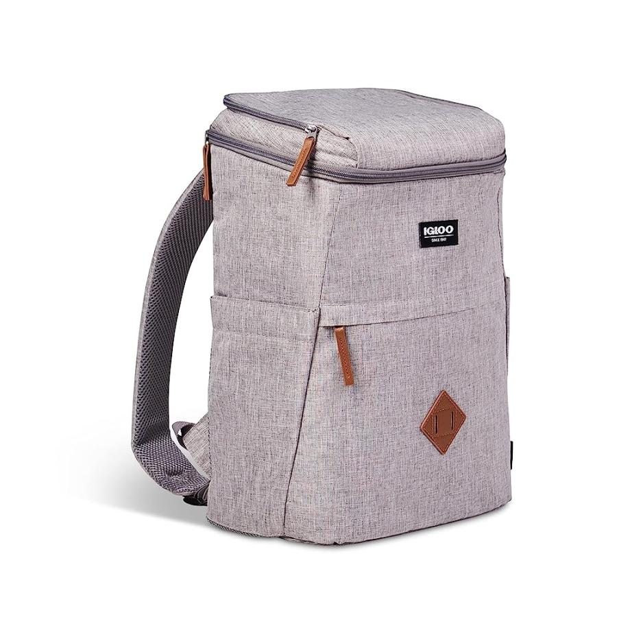 IGLOO MAXCOLD HERITAGE REPREVE 28-CAN COOLER BACKPACK - GREY | igloo | 03