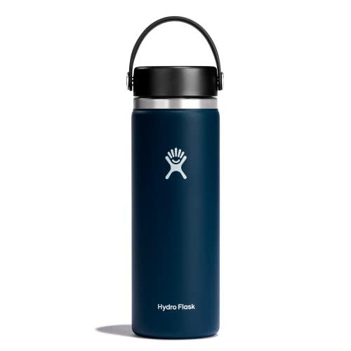 HYDRO FLASK WIDE MOUTH WITH FLEX CAP - INSULATED WATER BOTTLE 20 OZ | HYDRO FLASK