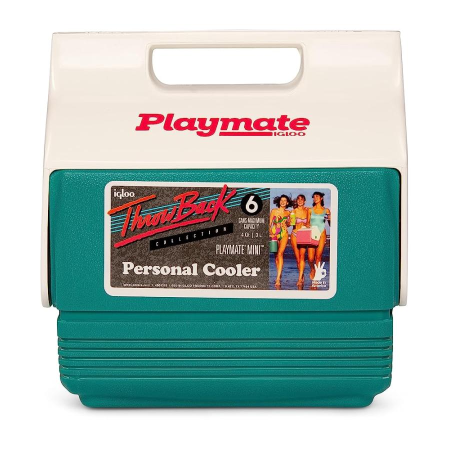IGLOO 4 QT PLAYMATE MINI HARDSIDED LUNCH BOX COOLER, JADE | igloo
