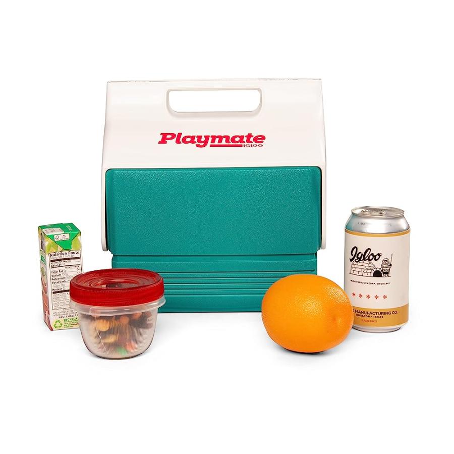 IGLOO 4 QT PLAYMATE MINI HARDSIDED LUNCH BOX COOLER, JADE | igloo | 02