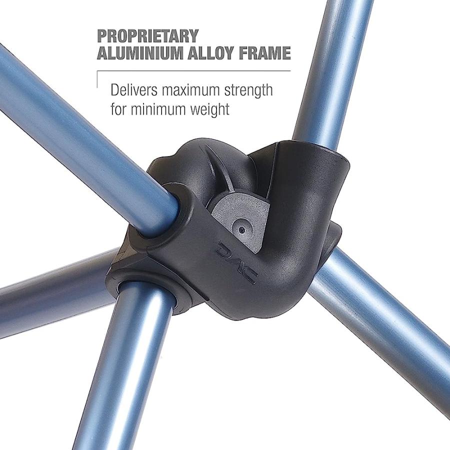 HELINOX SUNSET CHAIR LIGHTWEIGHT, HIGH-BACK, COMPACT, COLLAPSIBLE CAMPING CHAIR, BLUE BLOCK, WITH POCKETS | Helinox | 06