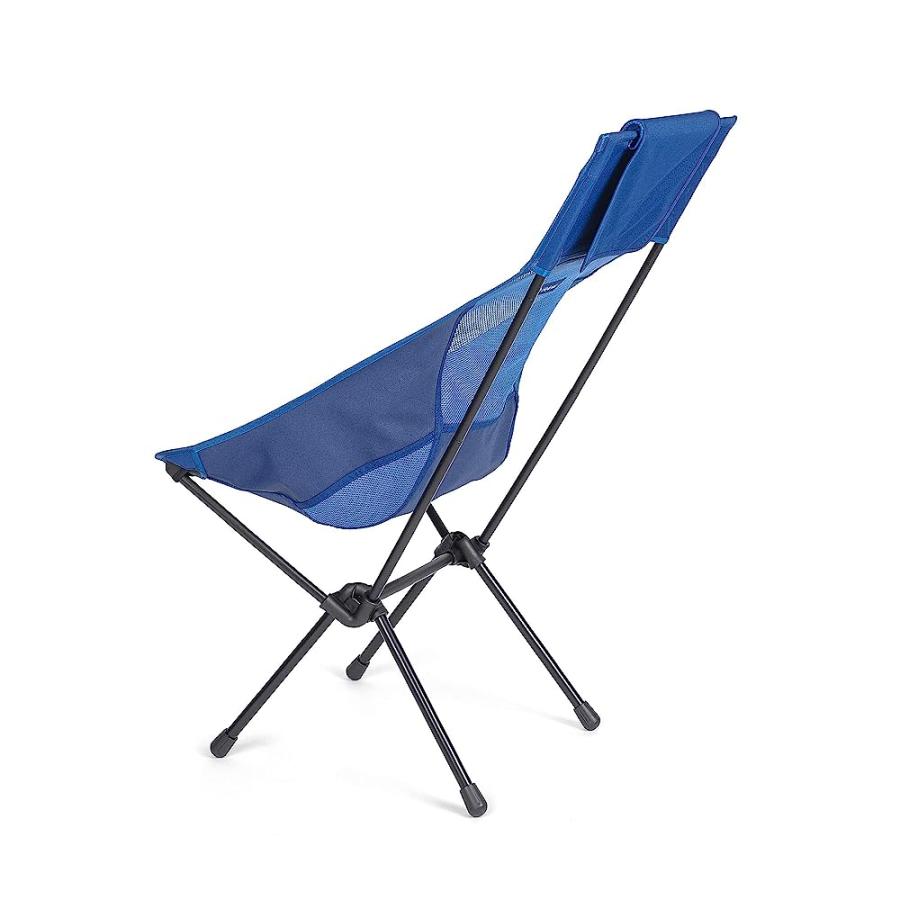 HELINOX SUNSET CHAIR LIGHTWEIGHT, HIGH-BACK, COMPACT, COLLAPSIBLE CAMPING CHAIR, BLUE BLOCK, WITH POCKETS | Helinox | 08