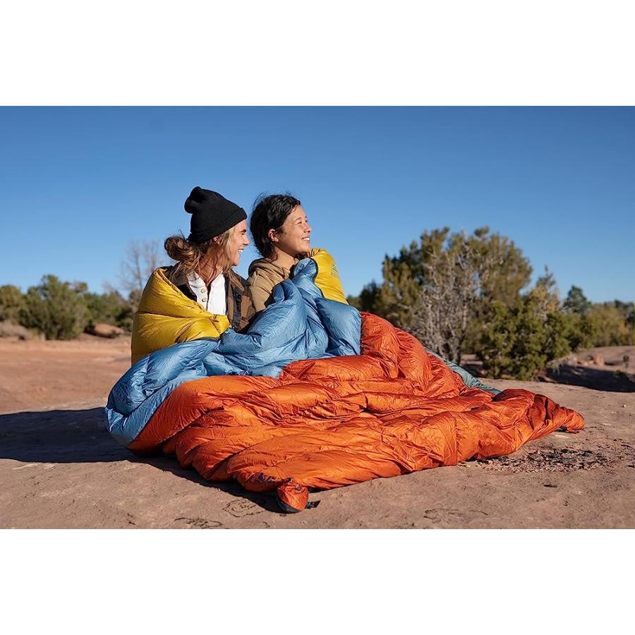 KELTY GALACTIC DOWN 30 DEGREE SLEEPING BAG, 550 FILL POWER RDS TRACKABLE DOWN, BACKPACKING AND CAMPING, ZIP TOGETHER FOR 2P SLEEPING BAG (ROOIBOS | KELTY | 06