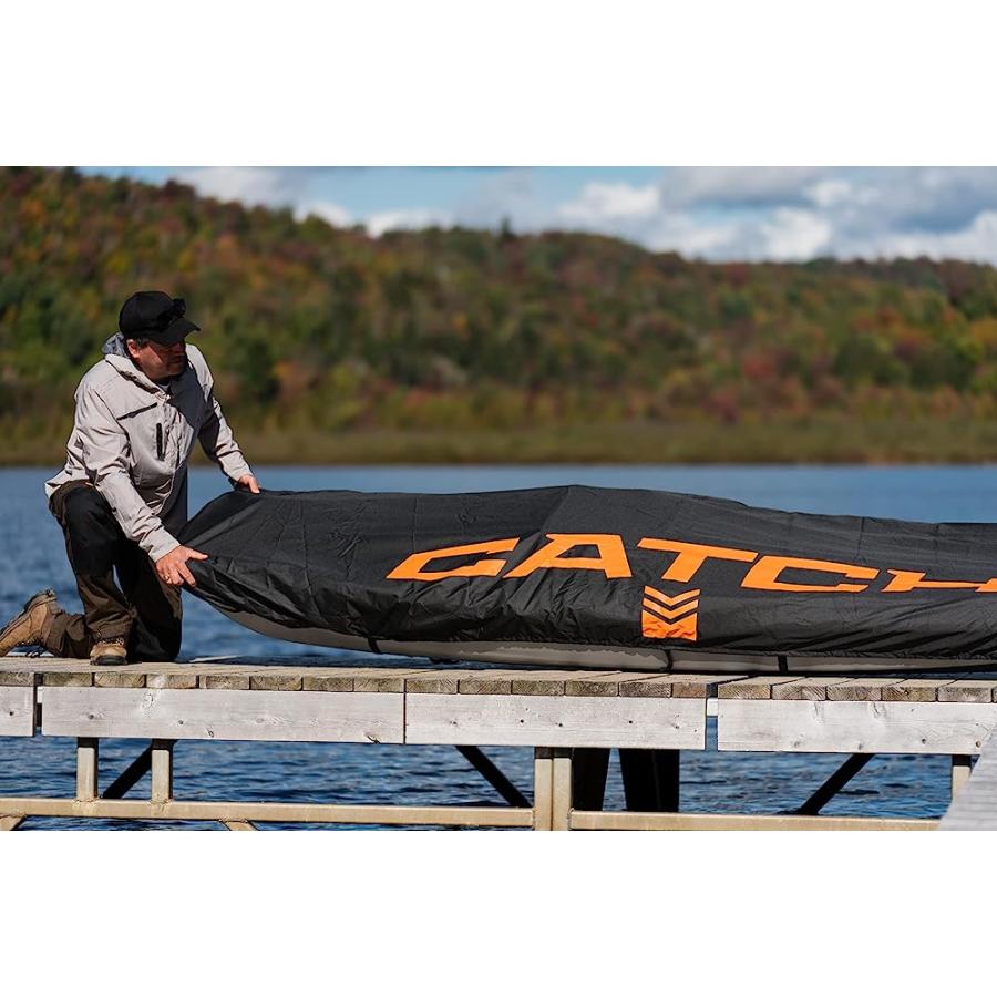 PELICAN CATCH KAYAK COVER STORAGE DUST COVER WATER-REPELLENT AND & UV PROTECTION KAYAK COVER HEAVY DUTY 2 SIZES,GREY | PELICAN PRODUCTS | 03