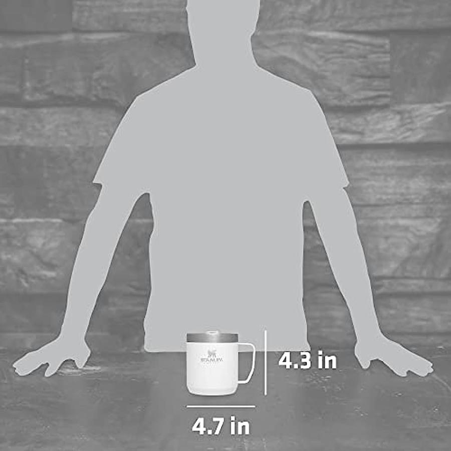 STANLEY 10-09366-058 THE LEGENDARY ALUMINUM CAMP MUG POLAR 12OZ / .35L | STANLEY | 04