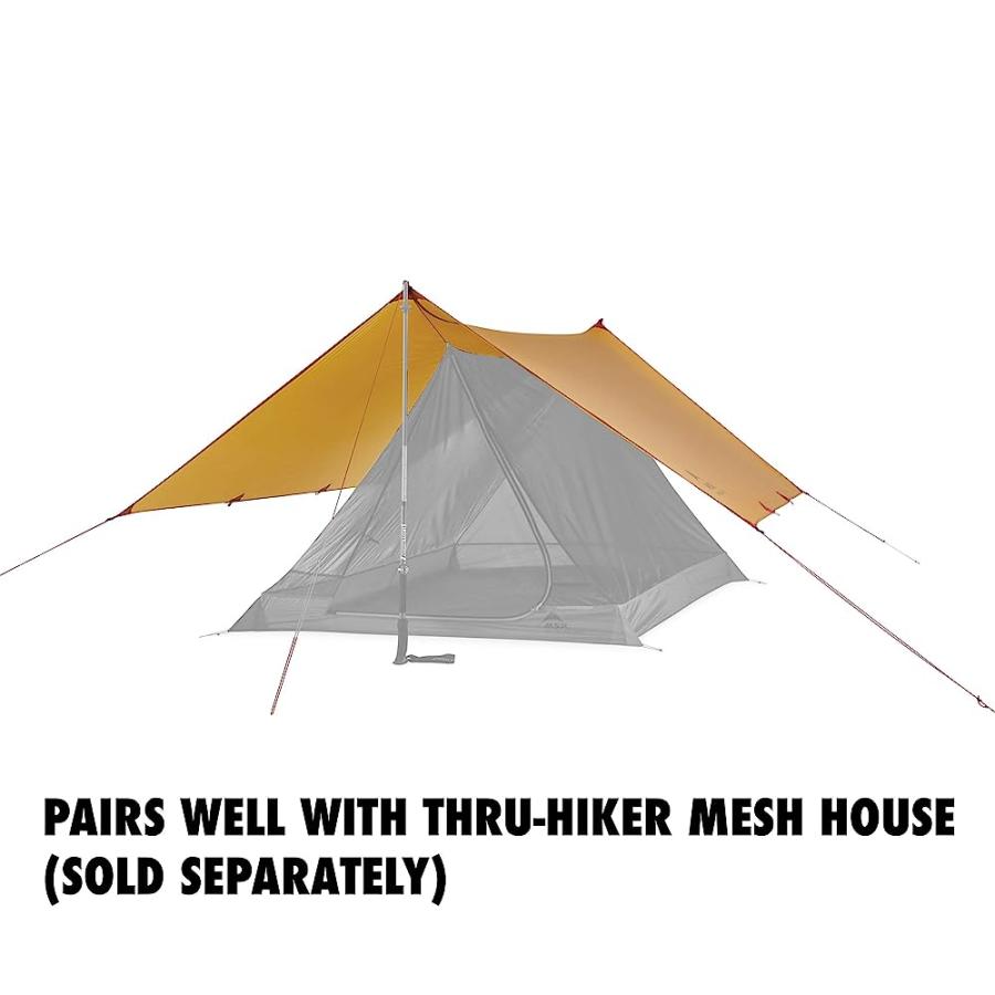 MSR THRU-HIKER WING CANOPY CAMPING SHELTER, 100 SQUARE FOOT | MSR | 01