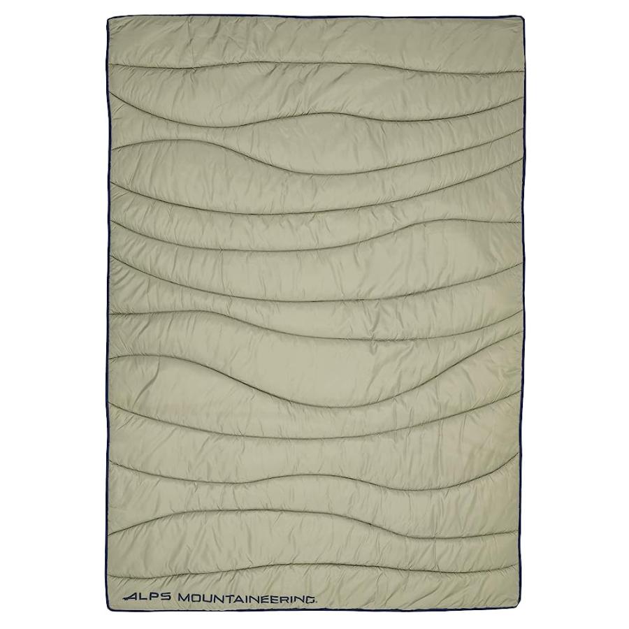 ALPS MOUNTAINEERING WAVELENGTH BLANKET - LIGHT SAGE/NAVY | ALPS MOUNTAINEERING