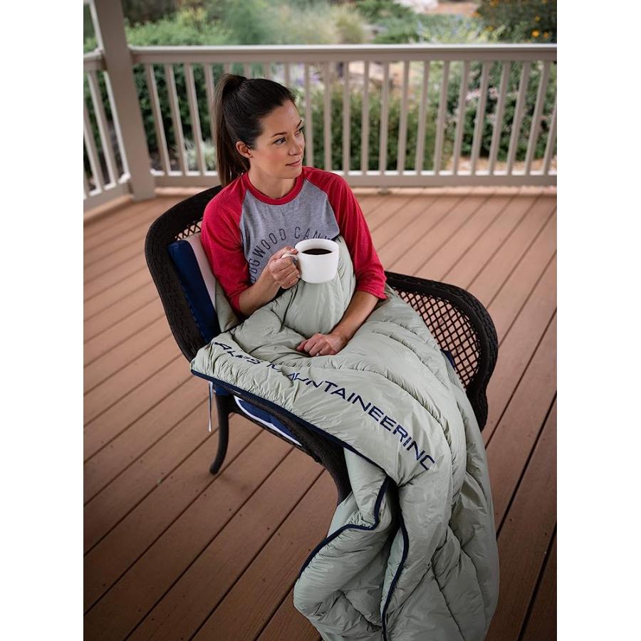 ALPS MOUNTAINEERING WAVELENGTH BLANKET - LIGHT SAGE/NAVY | ALPS MOUNTAINEERING | 03