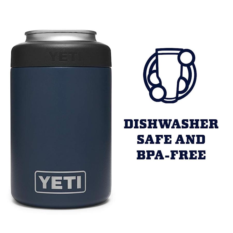 YETI RAMBLER 12 OZ. COLSTER CAN INSULATOR FOR STANDARD SIZE CANS, NAVY (NO CAN INSERT) | YETI | 04