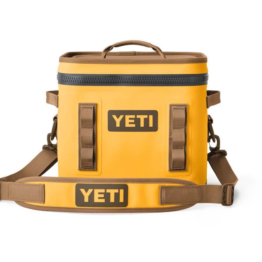 YETI Hopper Flip 12 ポータブルソフトクーラー:YETI、アルパインイエロー | YETI