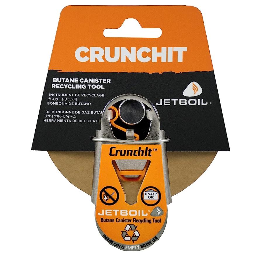 JETBOIL CRUNCHIT FUEL CANISTER RECYCLING TOOL (ORANGE) | JETBOIL | 01
