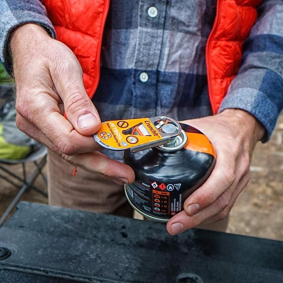 JETBOIL CRUNCHIT FUEL CANISTER RECYCLING TOOL (ORANGE) | JETBOIL | 03