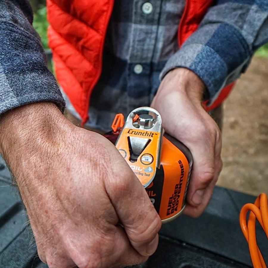 JETBOIL CRUNCHIT FUEL CANISTER RECYCLING TOOL (ORANGE) | JETBOIL | 04