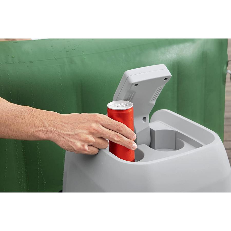 Coleman SaluSpa Inflatable Hot Tub Spa Portable Hot Tub with Heated Water System and 140 Bubble Jets Fits Up to 4 People | Coleman | 06