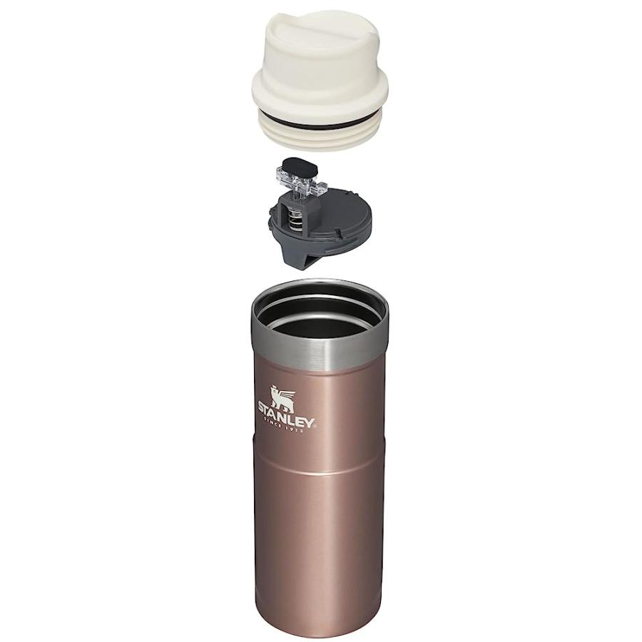 STANLEY TRANSIT TRIGGER-ACTION TRAVEL MUG 16OZ ROSE QUARTZ GLOW | STANLEY | 01