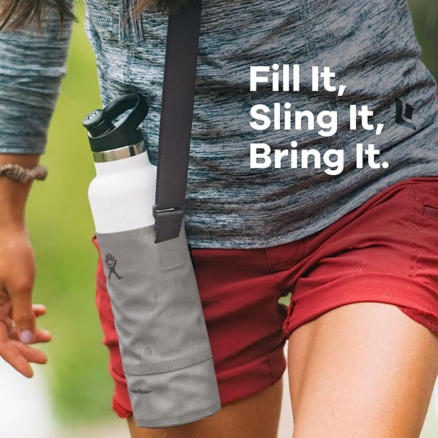 HYDRO FLASK SMALL TAG ALONG BOTTLE SLING BALTIC | HYDRO FLASK | 02