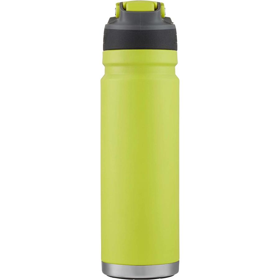 Coleman Switch AUTOSPOUT Insulated Stainless Steel Water Bottle, 24oz, Spider Mum | Coleman