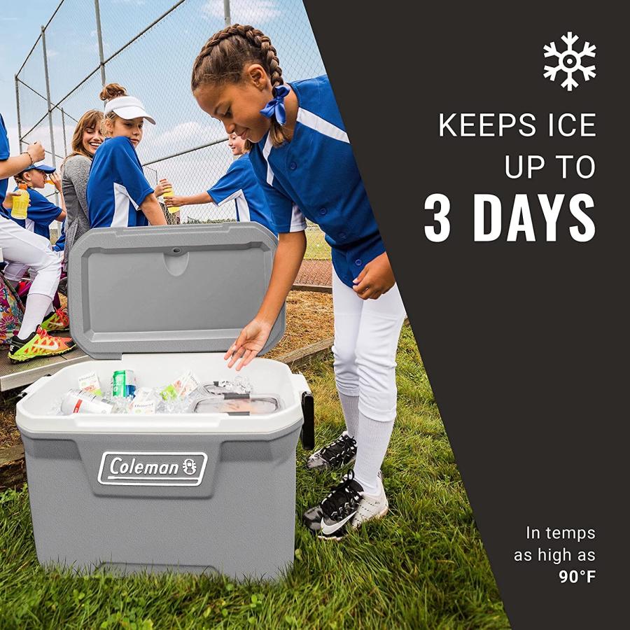 Coleman Ice Chest Coleman 316 Series Hard Coolers, 52qt Rock Grey | Coleman | 02