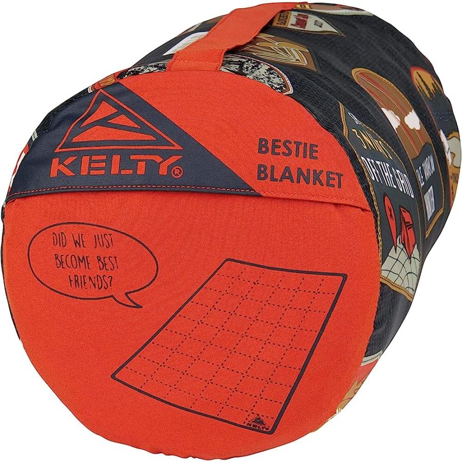 KELTY BESTIE BLANKET INDOOR OUTDOOR INSULATED CAMPING THROW + PICNIC GROUND SHEET, DESIGNED IN COLORADO, PATCHES | KELTY | 01