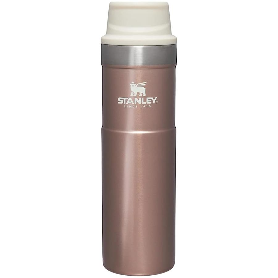 STANLEY TRANSIT TRIGGER-ACTION TRAVEL MUG 20OZ ROSE QUARTZ GLOW | STANLEY
