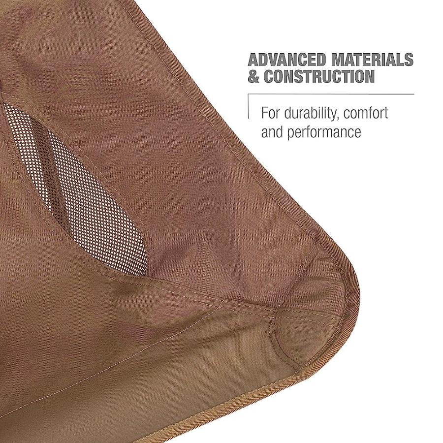 HELINOX SUNSET CHAIR LIGHTWEIGHT, HIGH-BACK, COMPACT, COLLAPSIBLE CAMPING CHAIR, COYOTE TAN, WITH POCKETS | Helinox | 07