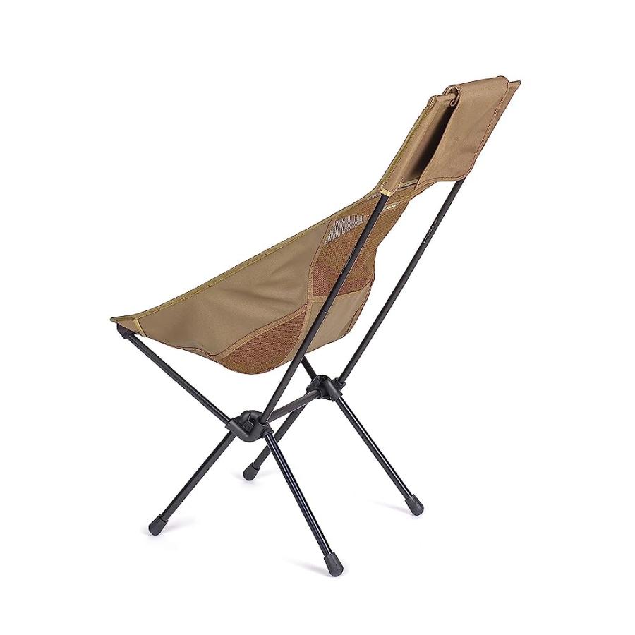 HELINOX SUNSET CHAIR LIGHTWEIGHT, HIGH-BACK, COMPACT, COLLAPSIBLE CAMPING CHAIR, COYOTE TAN, WITH POCKETS | Helinox | 08