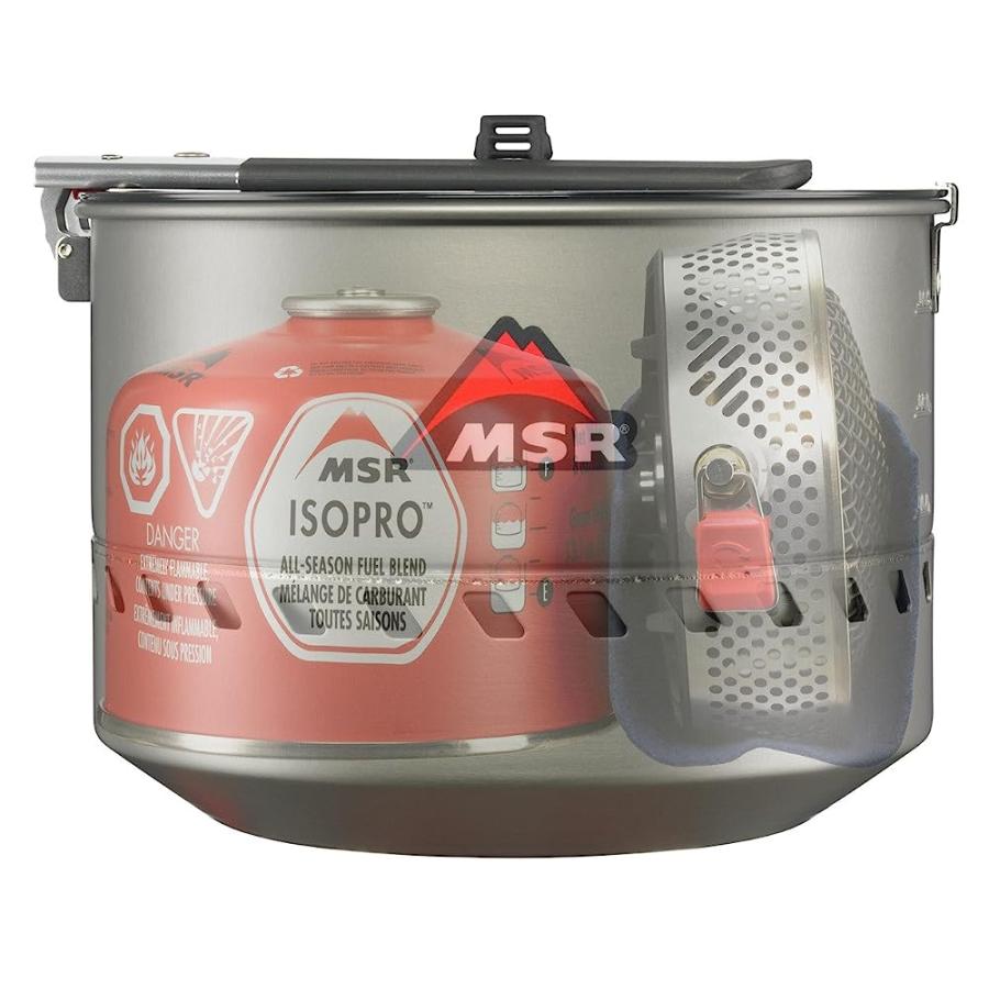 MSR REACTOR WINDPROOF CAMPING AND BACKPACKING STOVE SYSTEM, 2.5L | MSR | 01