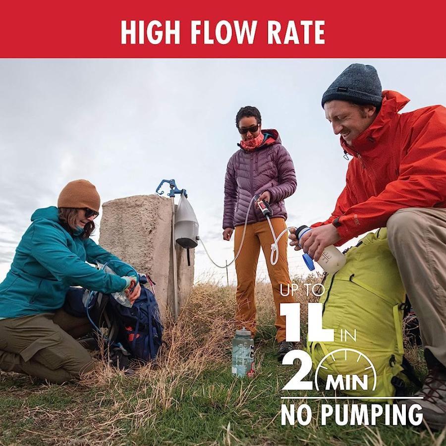 MSR GUARDIAN GRAVITY WATER PURIFER FOR BACKCOUNTRY USE, GLOBAL TRAVEL, AND EMERGENCY PREPAREDNESS,GREY | MSR | 03