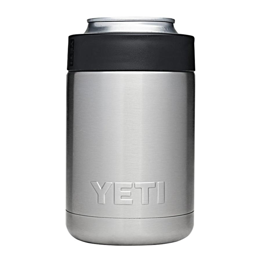 YETI Rambler 12オンス コルスター 缶クーラー:YETI 真空断熱 ステンレス製、ステンレス | YETI
