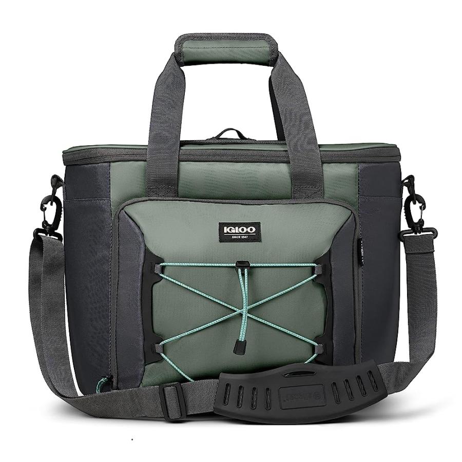 IGLOO GRAY 28 CAN VOYAGER SOFTSIDED TOTE | igloo