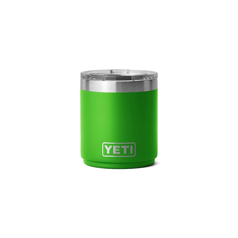 YETI RAMBLER 10 OZ STACKABLE LOWBALL 2.0, VACUUM INSULATED, STAINLESS STEEL WITH MAGSLIDER LID, CANOPY GREEN | YETI | 02