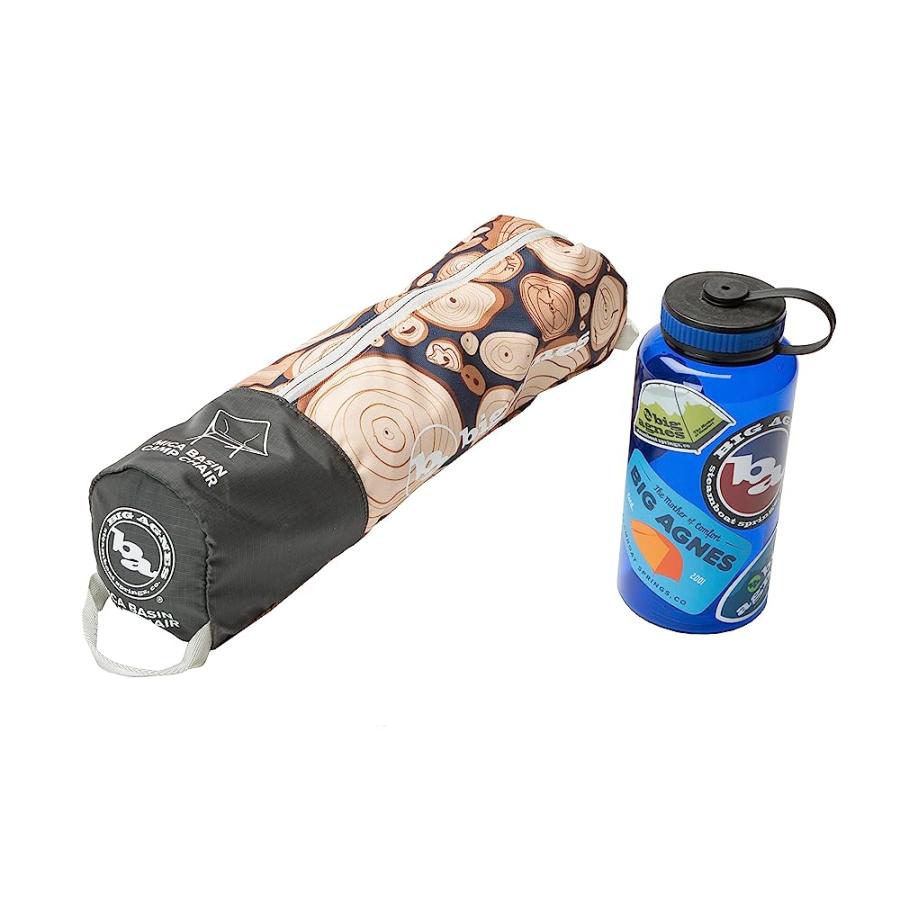 BIG AGNES MICA BASIN CHAIR- ULTRALIGHT, PORTABLE CHAIR FOR CAMPING AND BACKPACKING, WOOD | BIG AGNES | 02