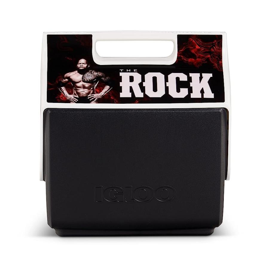 IGLOO LIMITED EDITION WWE THE ROCK LITTLE PLAYMATE 7 QT COOLER | igloo