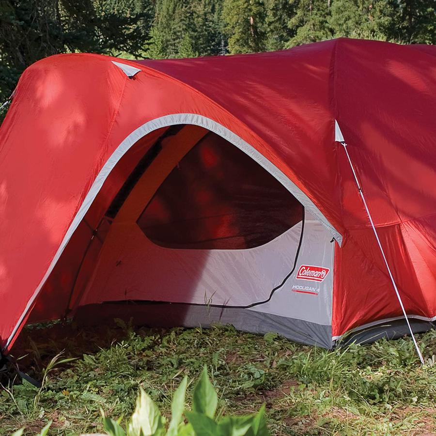 Coleman Hooligan Backpacking Tent , Red, 4-Person | Coleman | 06