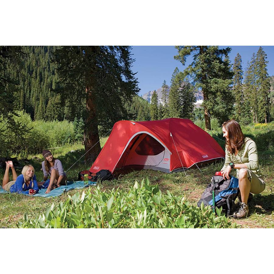 Coleman Hooligan Backpacking Tent , Red, 4-Person | Coleman | 08