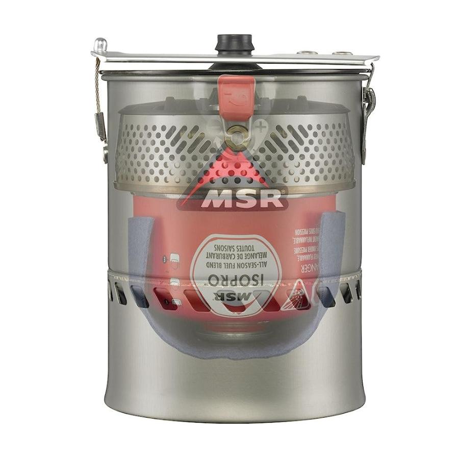 MSR REACTOR WINDPROOF CAMPING AND BACKPACKING STOVE SYSTEM,1.0L | MSR | 01