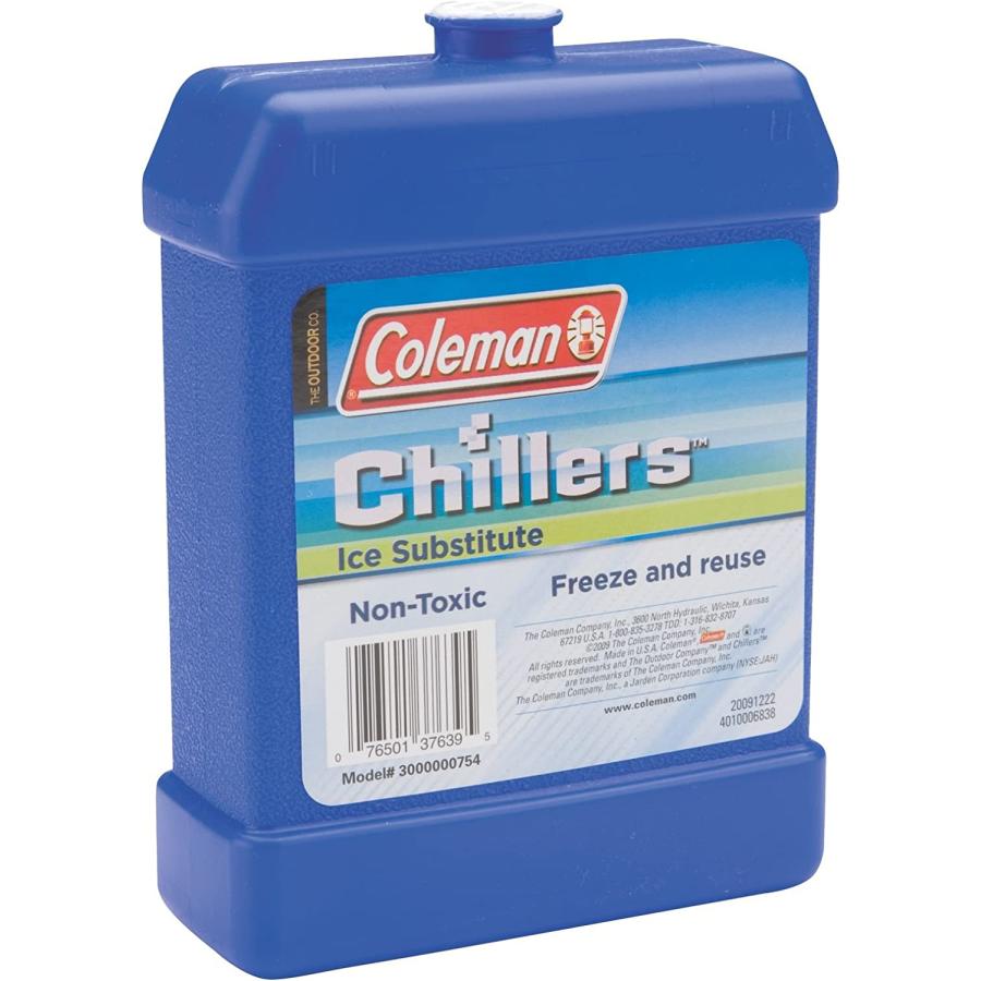 Coleman Company Chillers Large Ice Substitute Hard Packs, Blue | Coleman