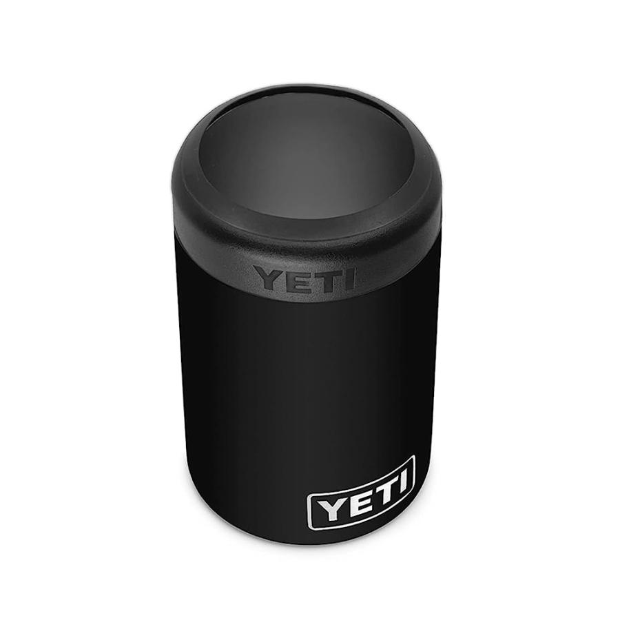 YETI RAMBLER 12 OZ. COLSTER CAN INSULATOR FOR STANDARD SIZE CANS, BLACK (NO CAN INSERT) | YETI