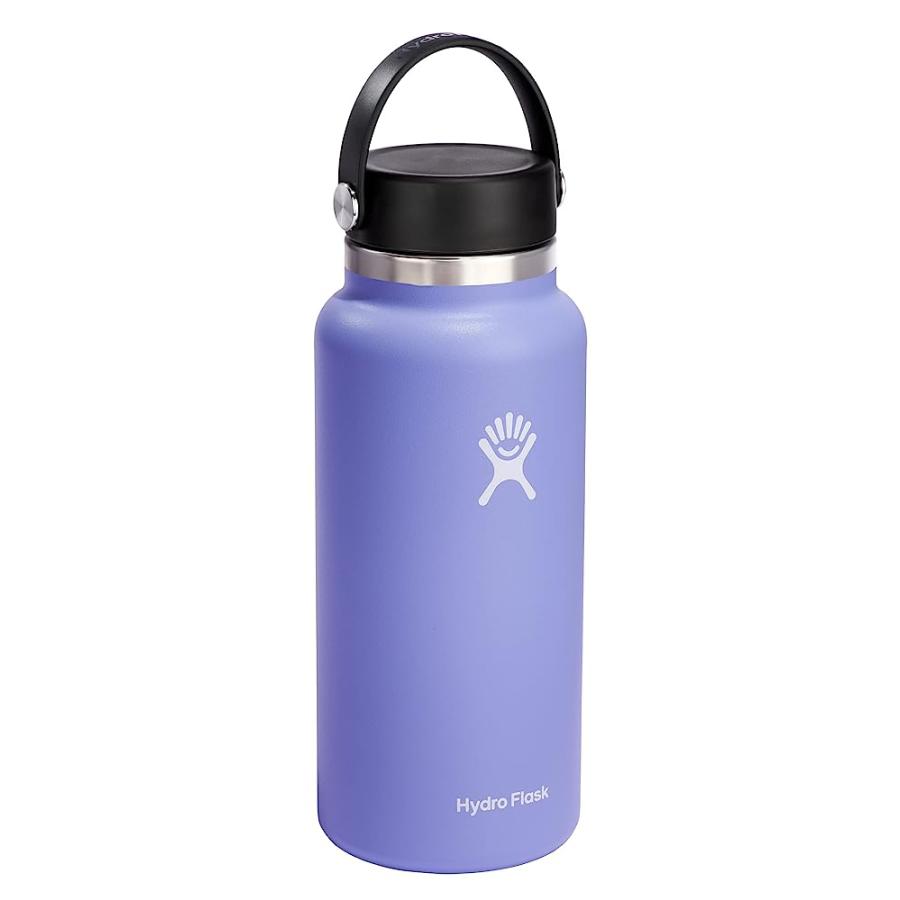 HYDRO FLASK 32 OZ WIDE MOUTH WITH FLEX CAP STAINLESS STEEL REUSABLE WATER BOTTLE LUPINE -VACUUM INSULATED, DISHWASHER SAFE, BPA-FREE, NON-TOXIC | HYDRO FLASK | 01