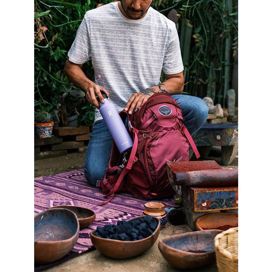 HYDRO FLASK 24 OZ STANDARD MOUTH WITH FLEX CAP STAINLESS STEEL REUSABLE WATER BOTTLE CACTUS -VACUUM INSULATED, DISHWASHER SAFE, BPA-FREE, NON-TOX | HYDRO FLASK | 04