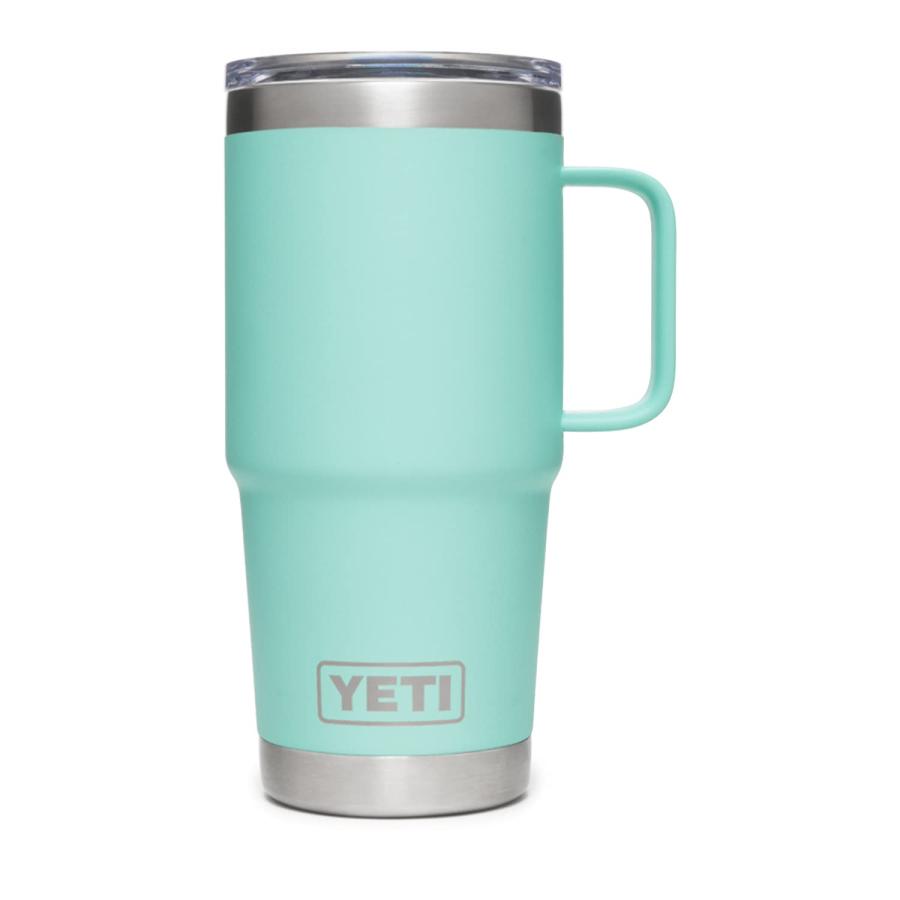 YETI Rambler 20オンス トラベルマグ ストロングホールド蓋付き 真空断熱 ステンレス製、シーフォーム | YETI | 02