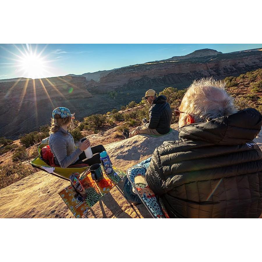 BIG AGNES WOODCHUCK & SOUL KITCHEN TABLES - ULTRALIGHT, HARD-TOP TABLES FOR CAMPING AND BACKPACKING, WOODCHUCK CAMP TABLE (BROWN TROUT) | BIG AGNES | 02